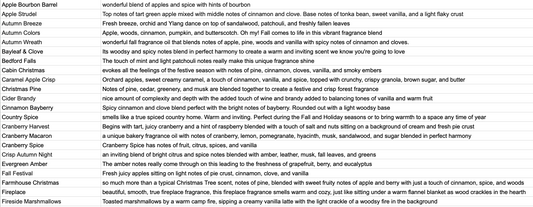 Seasonal Car Diffuser