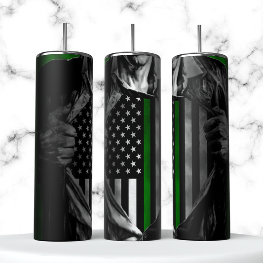 Thin Green Line Superman