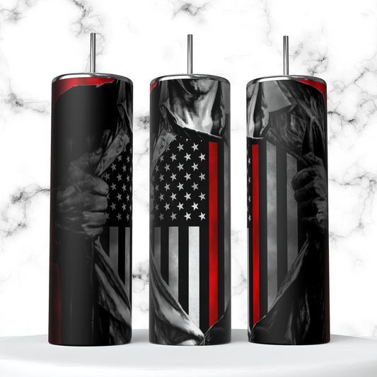 Thin Red Line Superman