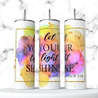 Watercolor Matthew 5:16