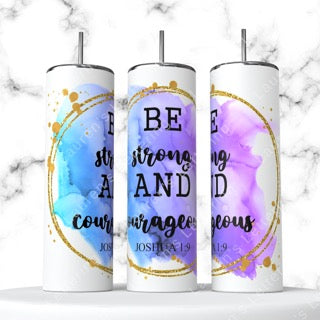 Watercolor Joshua 1:9